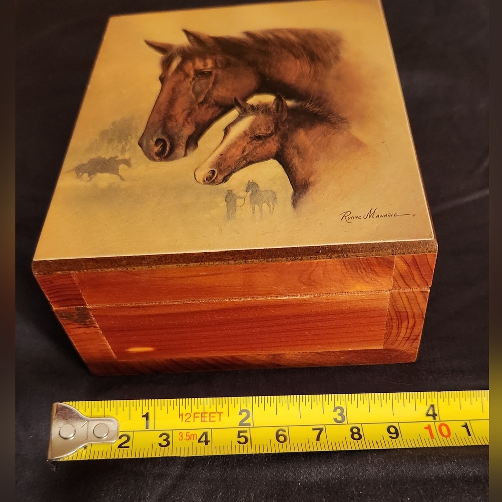 Cedar keepsake box from the lost sea
